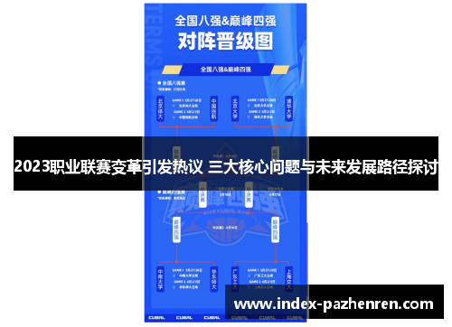 2023职业联赛变革引发热议 三大核心问题与未来发展路径探讨